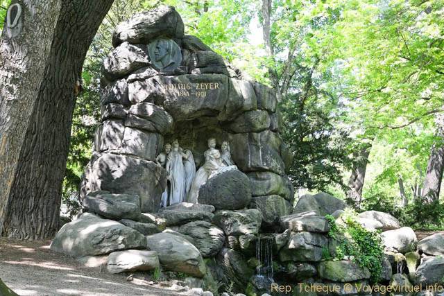 Parc Letna (Letenské Sady), la grotte Julius Zeyer - Prag, Tschechische Republik