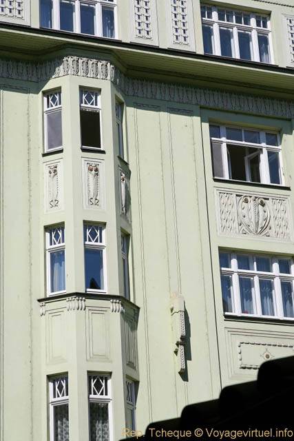 Les chouettes stylisées, Maiselova, Josefov - Prag, Tschechische Republik