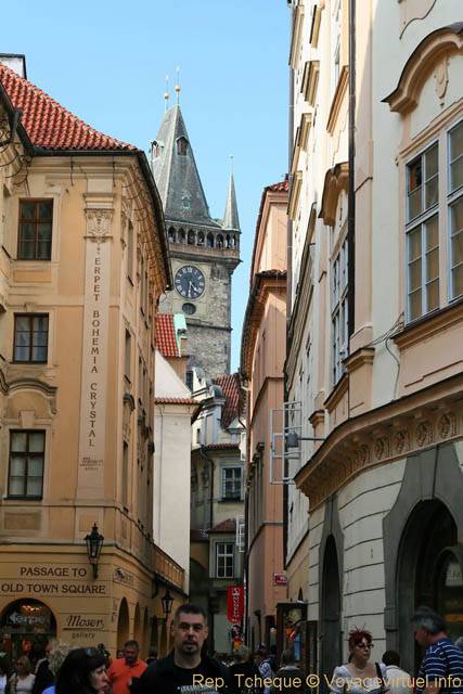 Un étroit passage vers Melantrichova - Prag, Tschechische Republik