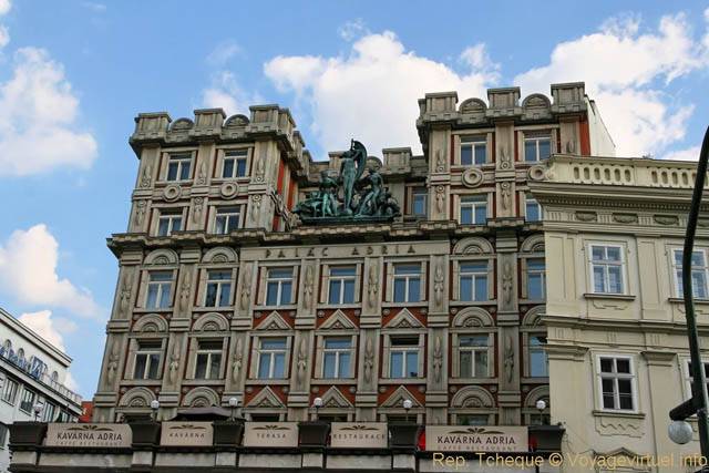 Národní, le Palais Adria - Prag, Tschechische Republik