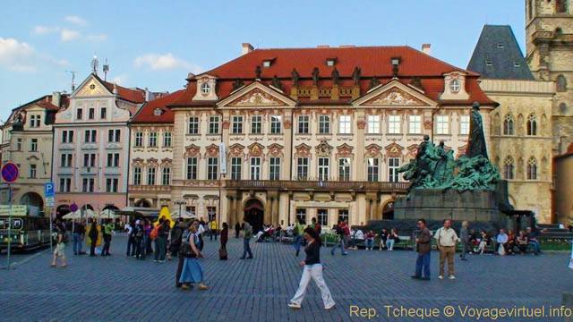 Place de la Vieille-Ville, Kinsky Palace - Prag, Tschechische Republik