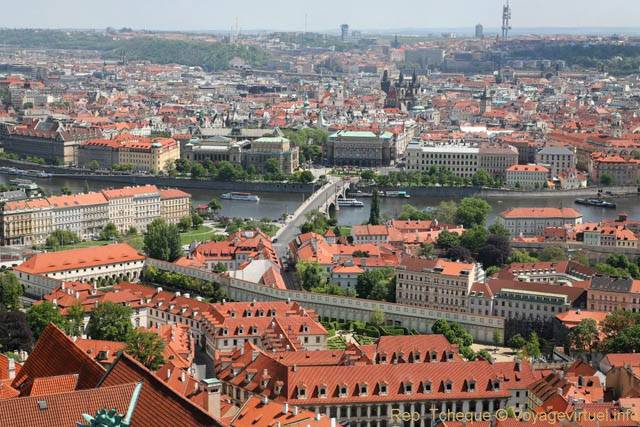 Un panorama différent sur la ville depuis Saint Guy - Prag, Tschechische Republik