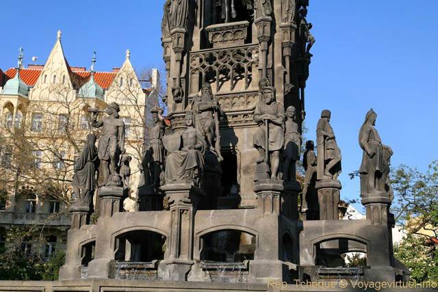 Fontaine de Faust (Krannerova kašna), Smetanovo nábřeží - Prag, Tschechische Republik