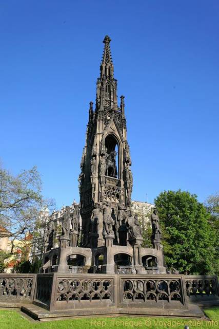 Le Monument de François Ier ou la fontaine de Faust - Prag, Tschechische Republik