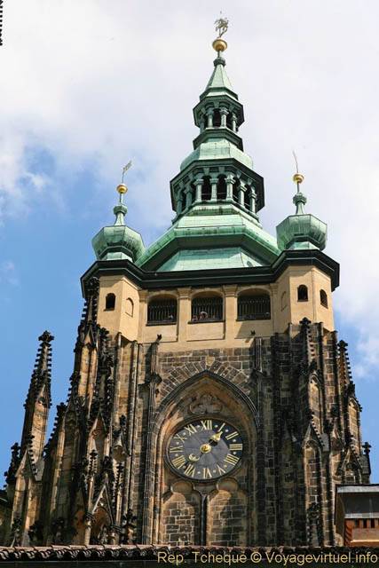 La Tour Sud de la Cathédrale Saint-Guy - Prag, Tschechische Republik