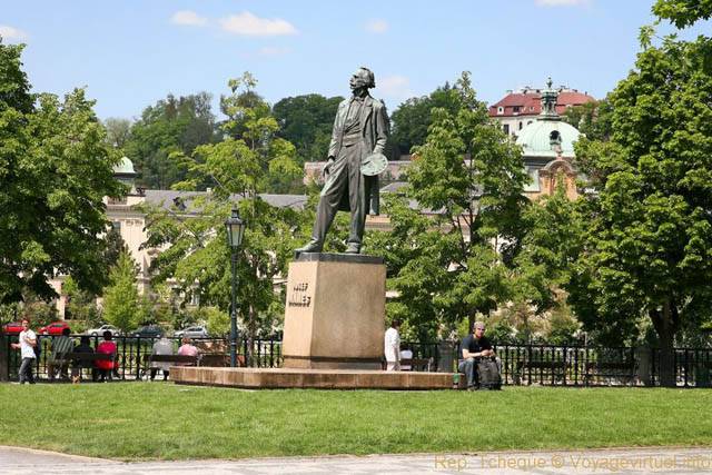 Statue de Josef Manes - Prag, Tschechische Republik