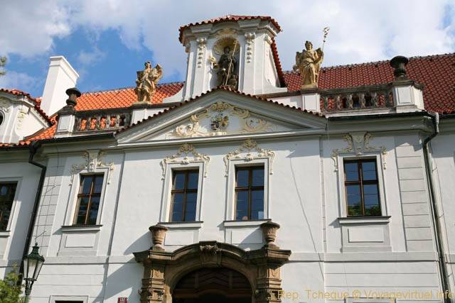 Monastère Strahov (Strahovský klášter), autre vue - Prag, Tschechische Republik