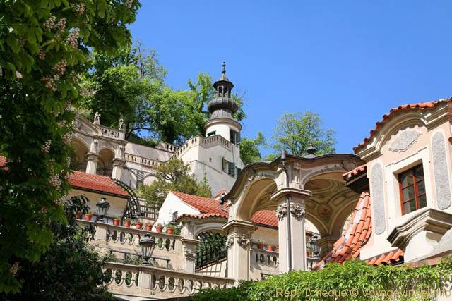 Valdstenjska, éléments architecturaux - Prag, Tschechische Republik