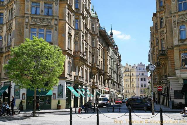 Vezenska, une placette - Prag, Tschechische Republik