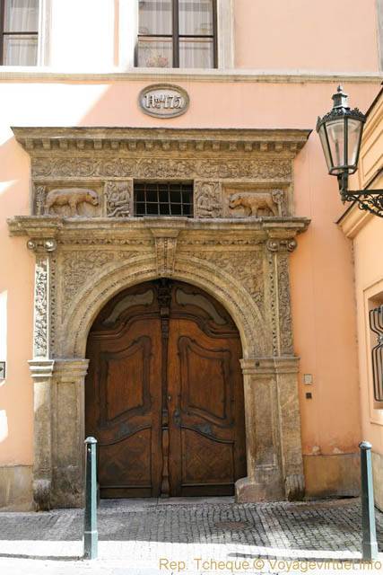 Zelezna, la Porte aux Ours - Prag, Tschechische Republik