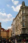 Immeuble à l'angle de Havelska et Melantrichova, Prag, Tschechische Republik.