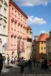 Malá Strana, au niveau du 40 Nerudova, Prag, Tschechische Republik.