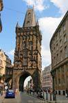 La Tour de la Poudrière (Prašná brána), Prag, Tschechische Republik.