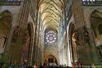 Cathédrale Saint-Guy, Grande Nef Sv Vit Vaclav A Vojtech Katedrala, (Prazsky Hrad), Prag, Tschechische Republik.