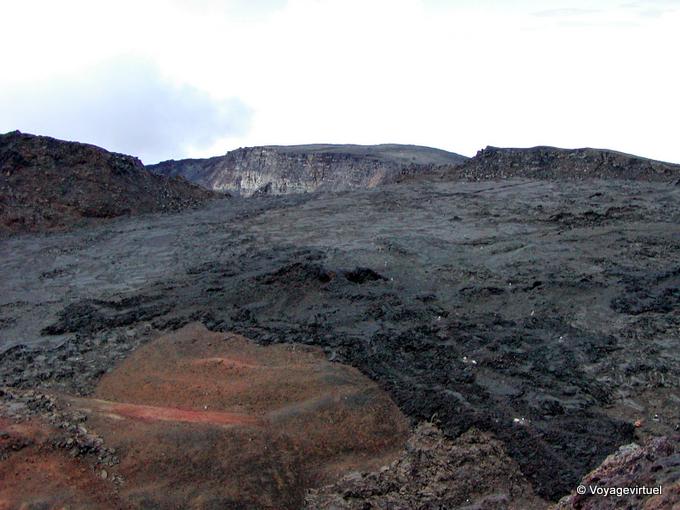 Die Lava zum Krater Bory - Insel Reunion