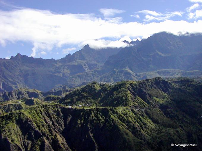 Südlichen Teil des Piton des Neiges, Cilaos Bereich - Insel Reunion