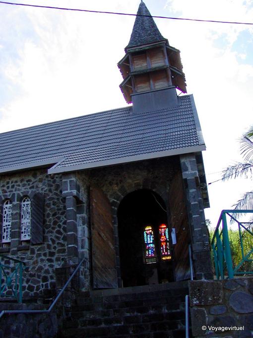 Ohne die Kapelle der drei Männer in Manapany-le-Bas - Insel Reunion