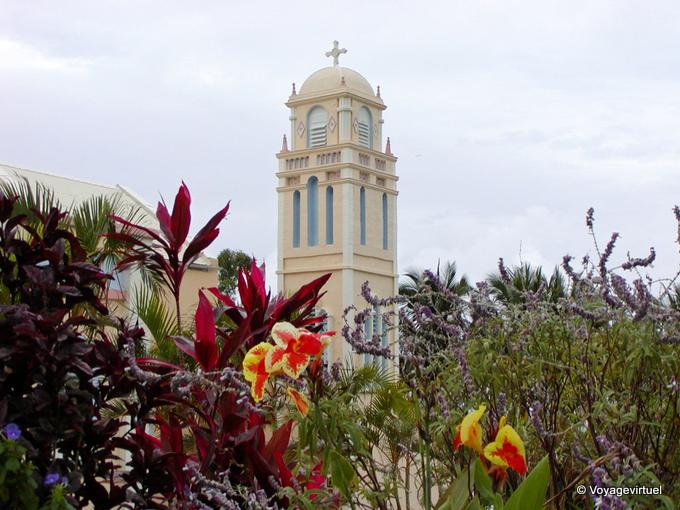 Sainte-Rose, der Glockenturm von Notre Dame des Laves - Insel Reunion