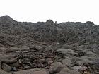 Die Mäander der Lava im Krater Bory, Insel Reunion.