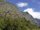 Cliffs zu Cilaos, Insel Reunion.
