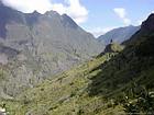 Cilaos, gequält Pfad, Insel Reunion.