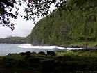 Die grünen Klippen von Anse des Cascades, Insel Reunion.