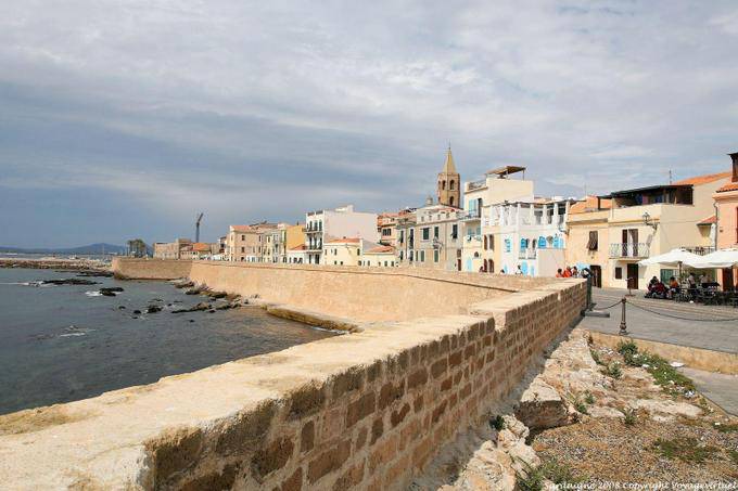 Alghero Bastioni Marco Polo - Sardinien