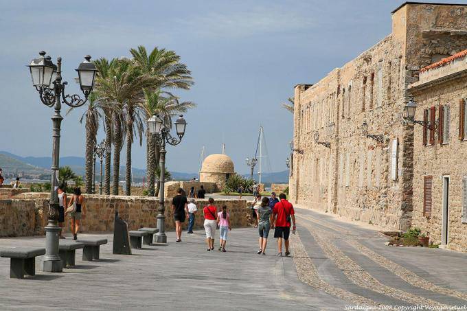 Alghero Bastioni Pigaletta - Sardinien