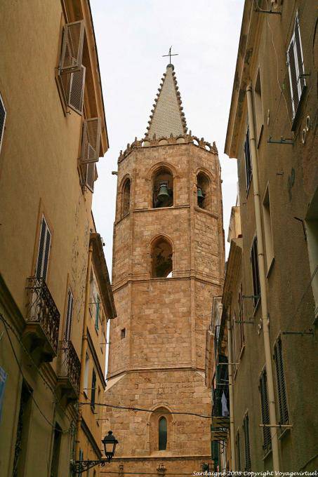 Alghero Glockenturm der Kathedrale - Sardinien