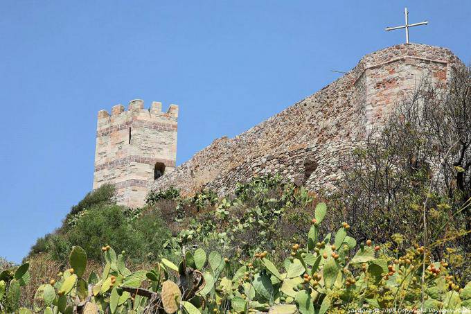 Bosa, Malaspina Castle - Sardinien