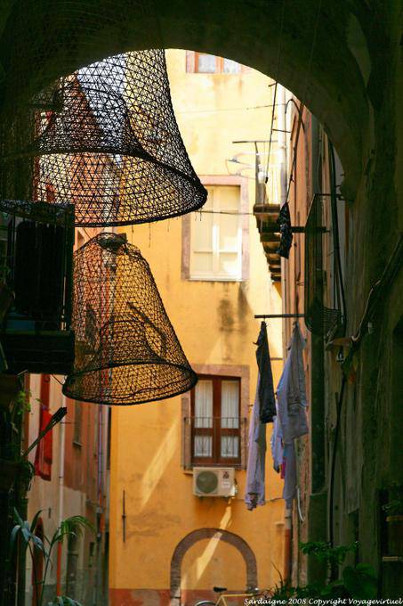 Bosa, über Santa Croce, den Fischfallen - Sardinien