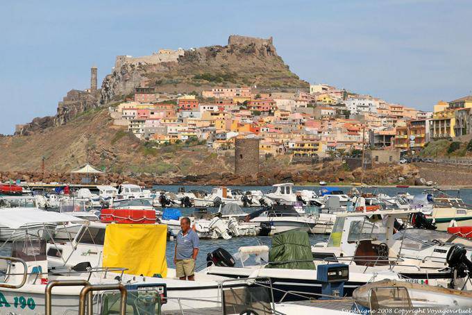 Castelsardo, Porto di Frigiano - Sardinien