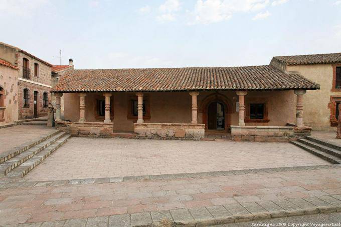 Fordongianus Forum Traiani, Außenansicht - Sardinien