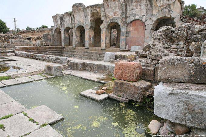 Fordongianus Terme Romane, römische Bäder - Sardinien