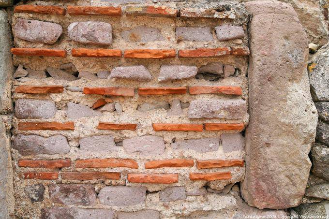 Fordongianus Terme Romane, Roman Konstruktion - Sardinien