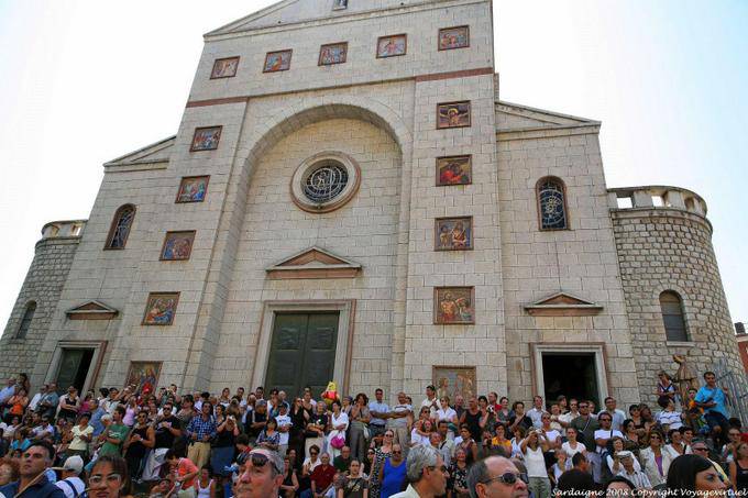 Nuoro, das Santuario Grazie - Sardinien