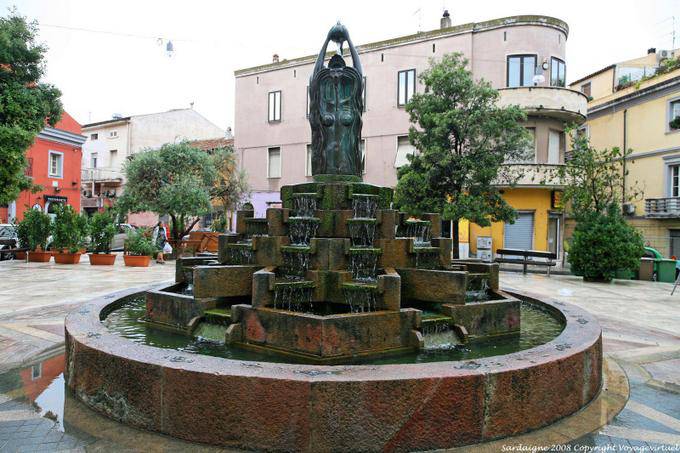 Olbia, Piazza Matteotti - Sardinien