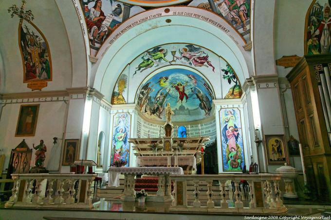 Olbia, San Paolo Apostolo, Hauptaltar - Sardinien