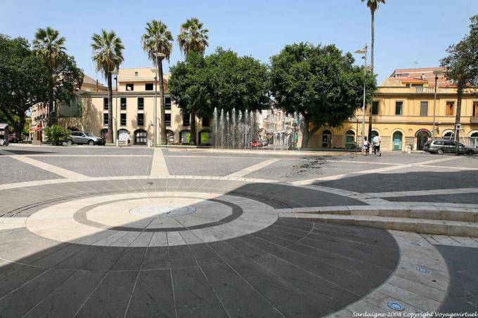 Oristano Piazza Roma - Sardinien