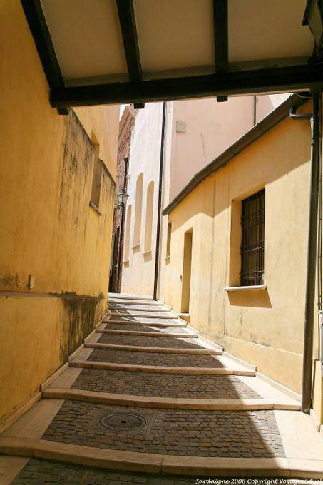 Oristano, Via Duomo - Sardinien