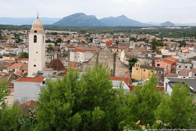 Orosei, Panorama - Sardinien