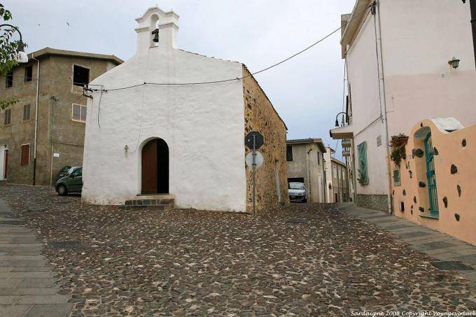 Orosei, kleine Kirche in der Stadt - Sardinien