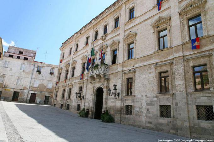 Sassari, über Santa Catarina, buiding - Sardinien
