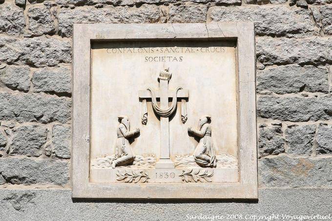 Skulptur der Büßer, San Pietro Confalonis Sanctae Crucis Societas, Tempio Pausania - Sardinien