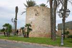 Alghero Bastioni Pigaletta Torre Polvierera, Sardinien.