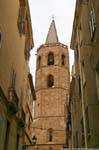 Alghero Glockenturm der Kathedrale, Sardinien.
