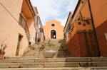 Arzachena, Kirche Santa Lucia, Sardinien.