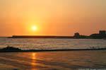 Sardaigne, Bosa Marina, Isola Rossa coucher de soleil