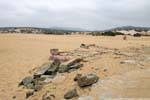 Ingurtosu, Spiaggia di Piscinas, Port Ruinen, Sardinien.