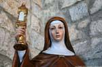 Luogosanto, San Quirico, Statue der Jungfrau, Sardinien.